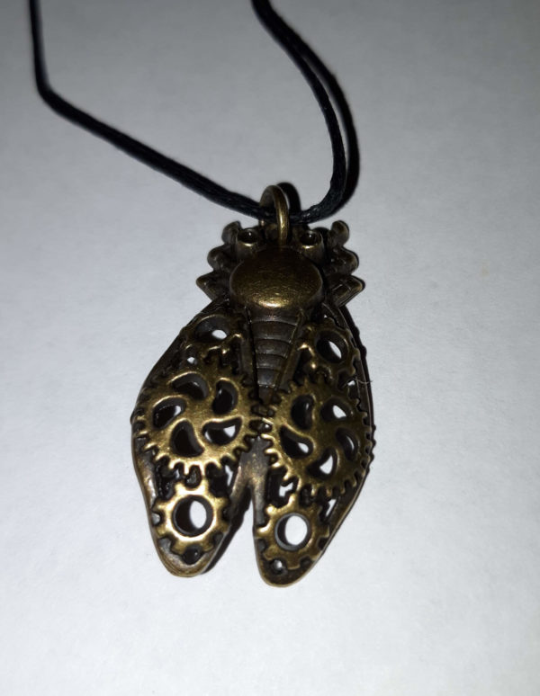 Bronze Scarab Beetle in a steampunk style